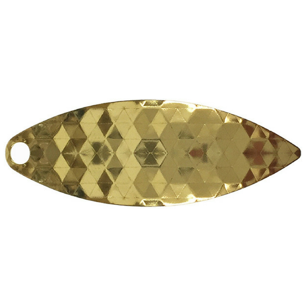 Artizan Hex Stamped 32mm Willow Blade, Brass, 5 Pack-0