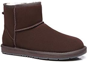 UGG AUSTRALIAN SHEPHERD Australian Wool Classic Mini Suede Unisex Ankle Boots
