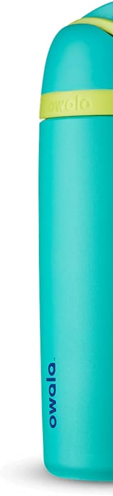 Owala FreeSip Insulated Stainless Steel Water Bottle with Straw for Sports, Travel, and School BPA-Free Sports Water Bottle, 24 oz, Dreamy Field
