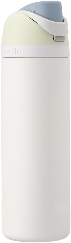 Owala FreeSip Insulated Stainless Steel Water Bottle with Straw for Sports, Travel, and School BPA-Free Sports Water Bottle, 24 oz, Dreamy Field