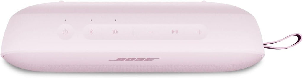 Bose SoundLink Flex Portable Bluetooth Speaker (2nd Gen), Small Portable Wireless Outdoor Speaker with Hi-Fi Audio, Up to 12 Hours Battery Life, Waterproof and Dustproof, Petal Pink - Limited Edtion