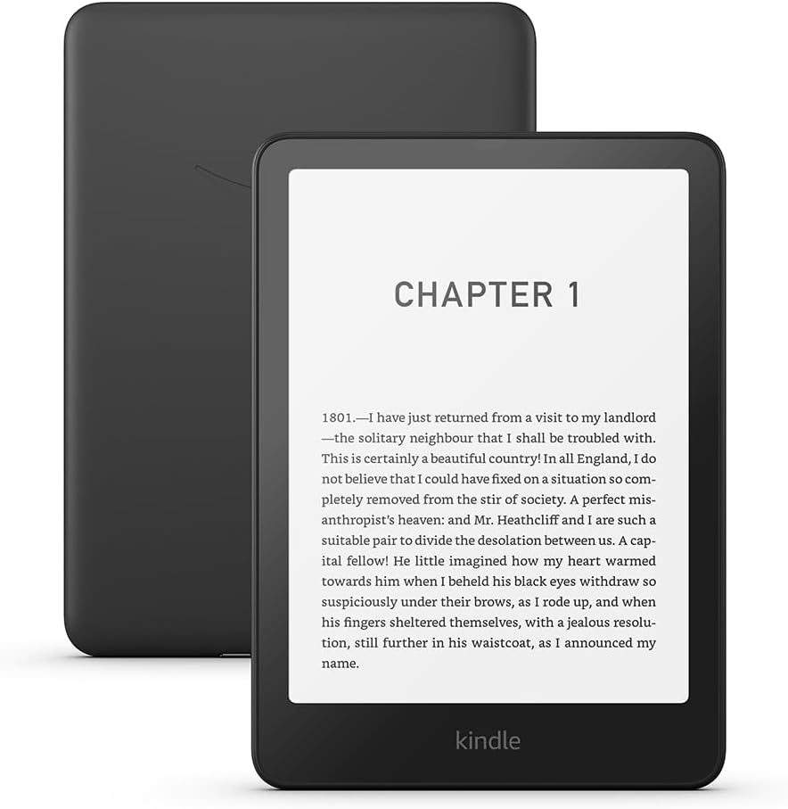 Amazon Kindle Paperwhite (16 GB) – Our fastest Kindle ever, with new 7" glare-free display, and weeks of battery life - Black