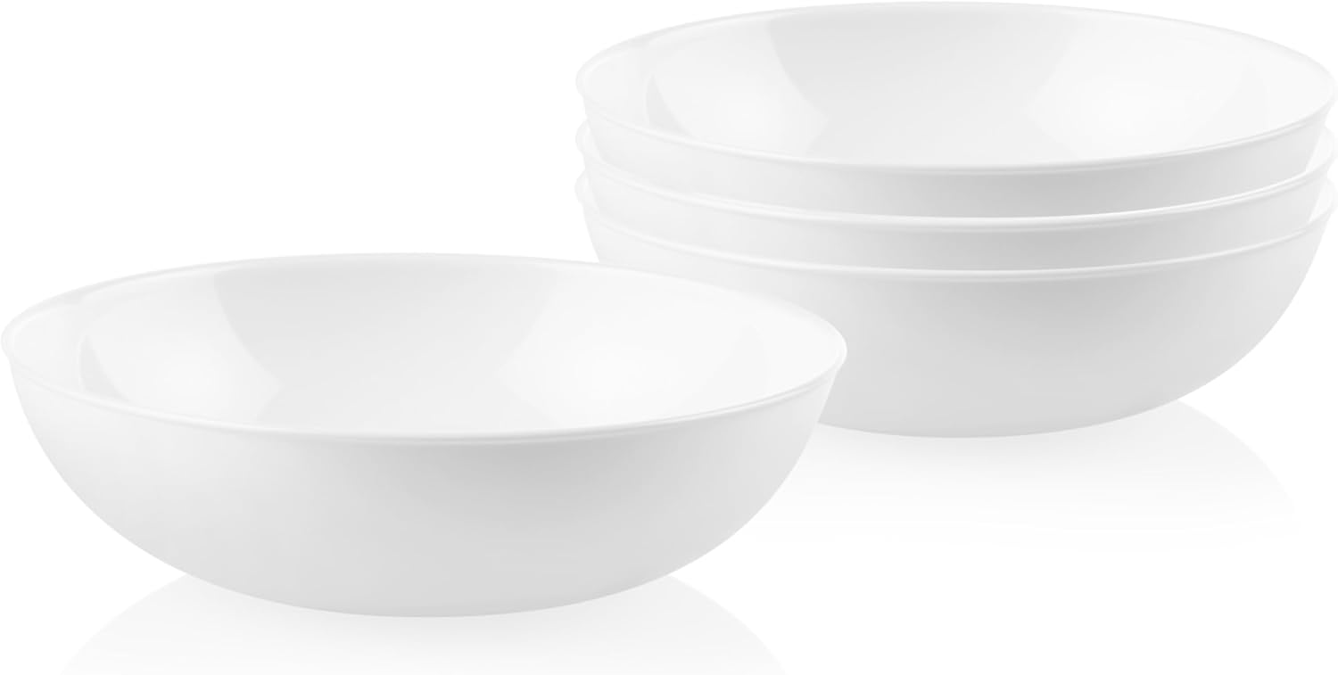 Corelle Winter Frost White, Lunch Plate Set, 6 Piece, 21.6cm