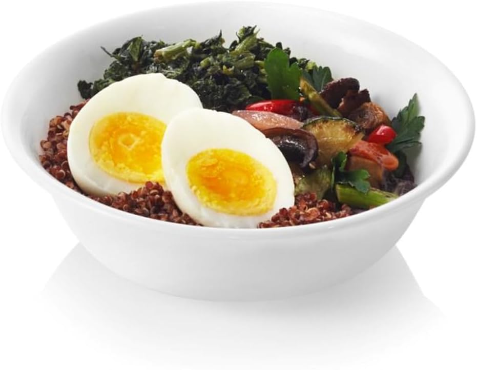 Corelle Winter Frost White, Lunch Plate Set, 6 Piece, 21.6cm