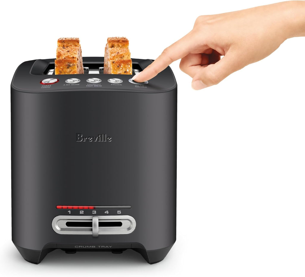 Breville, The Smart Toast® 2 Slice, Black Truffle, BTA825BTR4IAN1