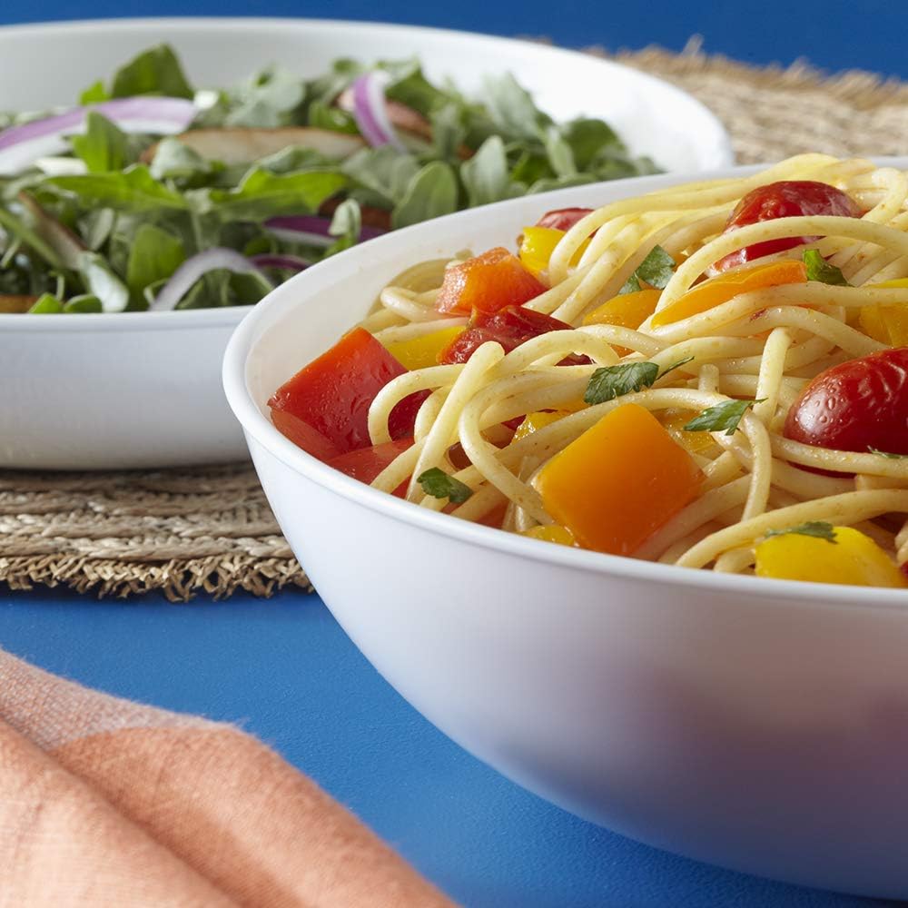 Corelle Winter Frost White, Lunch Plate Set, 6 Piece, 21.6cm