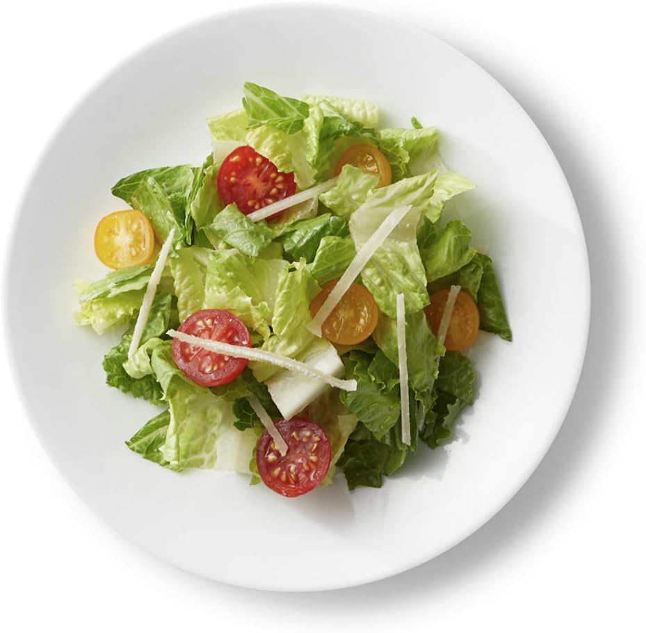 Corelle Winter Frost White, Lunch Plate Set, 6 Piece, 21.6cm