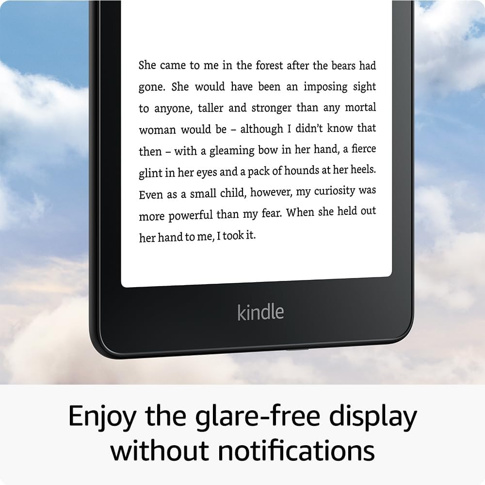 Amazon Kindle Paperwhite Signature Edition Metallic Jade (Amazon Exclusive) – Our fastest Kindle with an auto-adjusting front light, wireless charging, and weeks of battery life (32 GB)