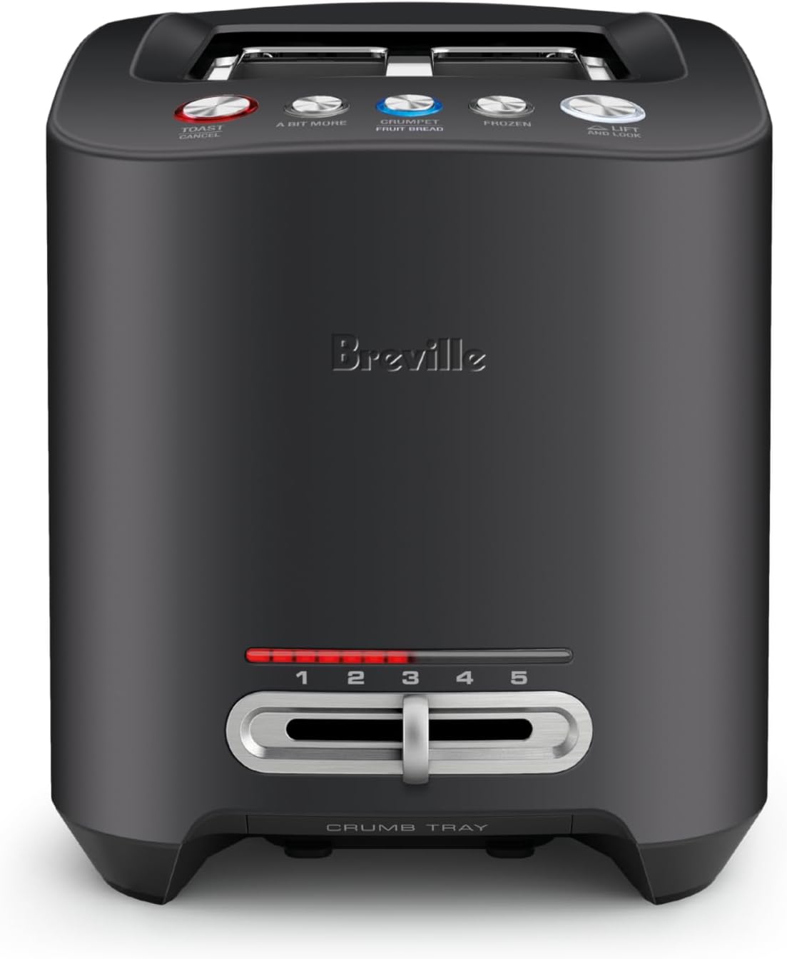 Breville, The Smart Toast® 2 Slice, Black Truffle, BTA825BTR4IAN1