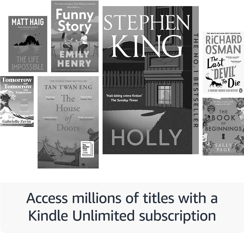 Amazon Kindle Paperwhite (16 GB) – Our fastest Kindle ever, with new 7" glare-free display, and weeks of battery life - Black