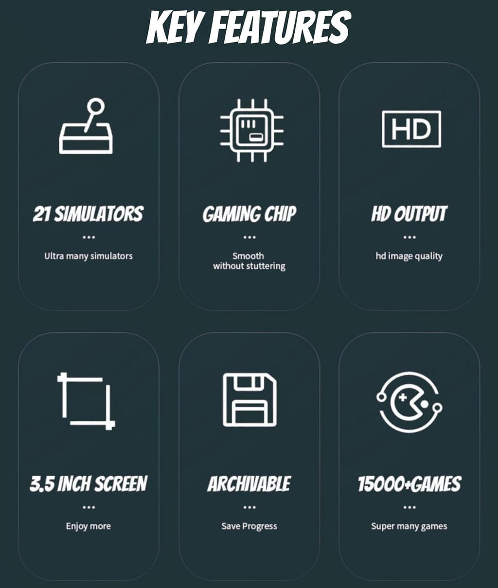 R36s Retro Gaming Console 3.5 Inch 21000+ Games Retro Handheld Game Console, Video Game Console with Dual Stylem Linux/Garlic Supports & Dual 3D Joysticks -128G -Purple