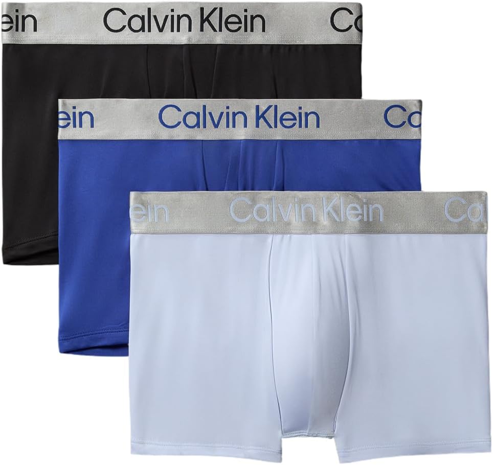Calvin Klein Men's Brushed Micro Jersey Trunk 3PK Underpants