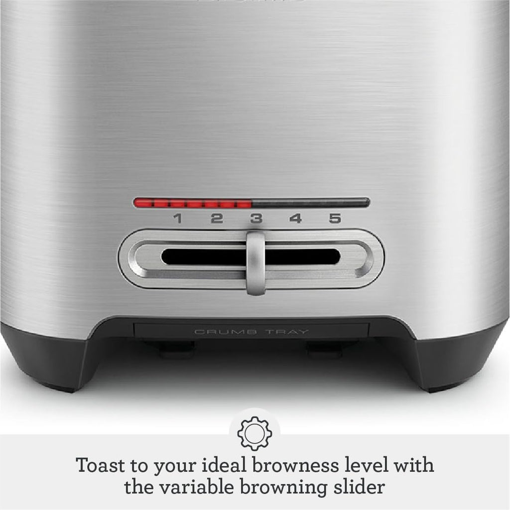 Breville, The Smart Toast® 2 Slice, Black Truffle, BTA825BTR4IAN1