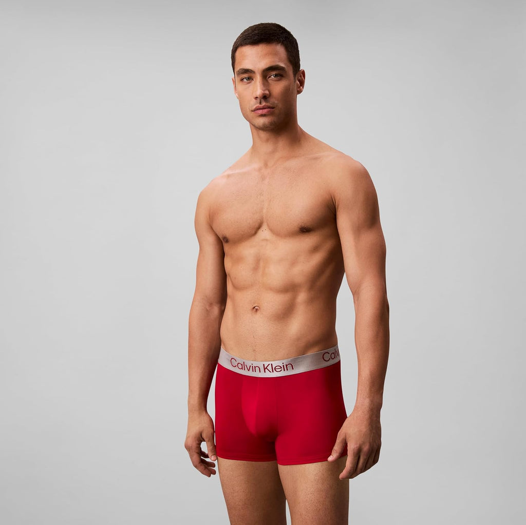 Calvin Klein Men's Brushed Micro Jersey Trunk 3PK Underpants