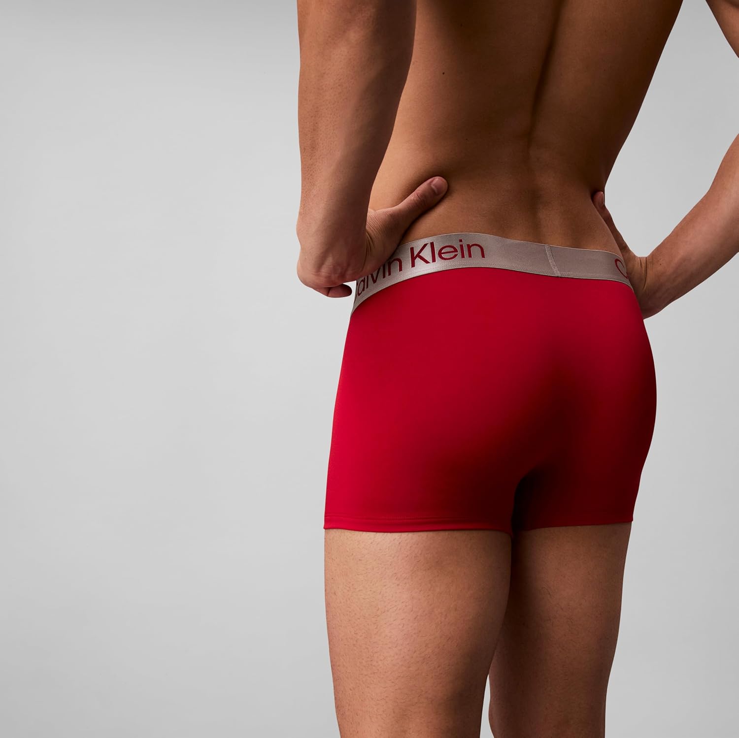 Calvin Klein Men's Brushed Micro Jersey Trunk 3PK Underpants