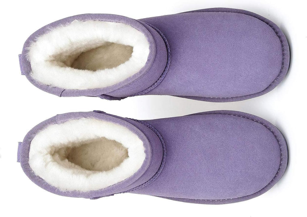 UGG AUSTRALIAN SHEPHERD Australian Wool Classic Mini Suede Unisex Ankle Boots