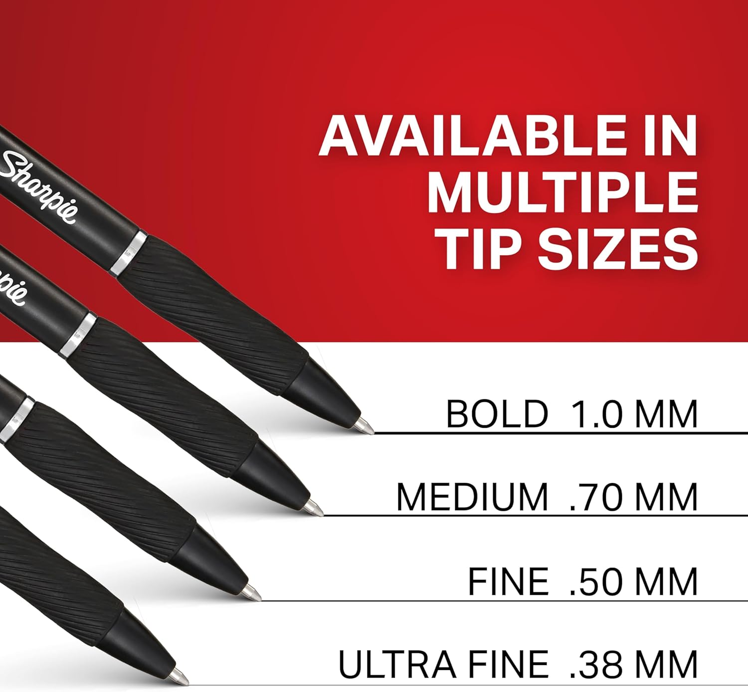 Sharpie S-Gel Retractable 0.7 mm Gel Pen Business, Assorted (Pack of 8)