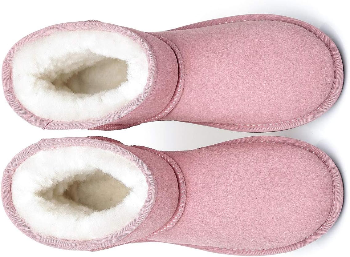 UGG AUSTRALIAN SHEPHERD Australian Wool Classic Mini Suede Unisex Ankle Boots