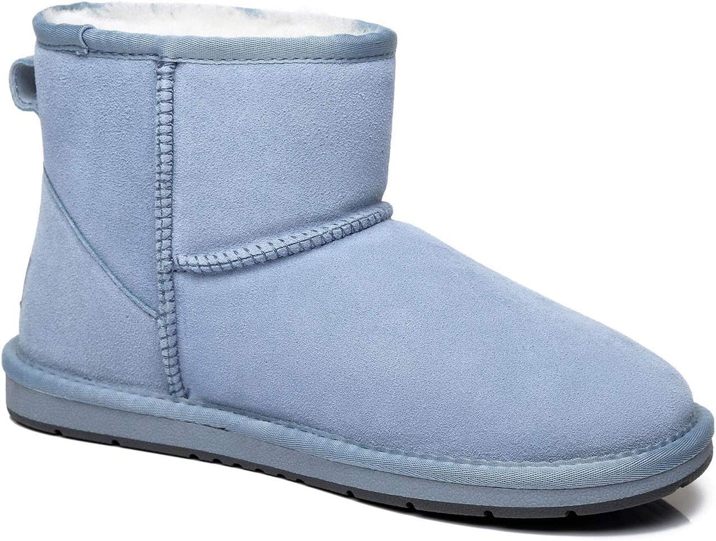 UGG AUSTRALIAN SHEPHERD Australian Wool Classic Mini Suede Unisex Ankle Boots