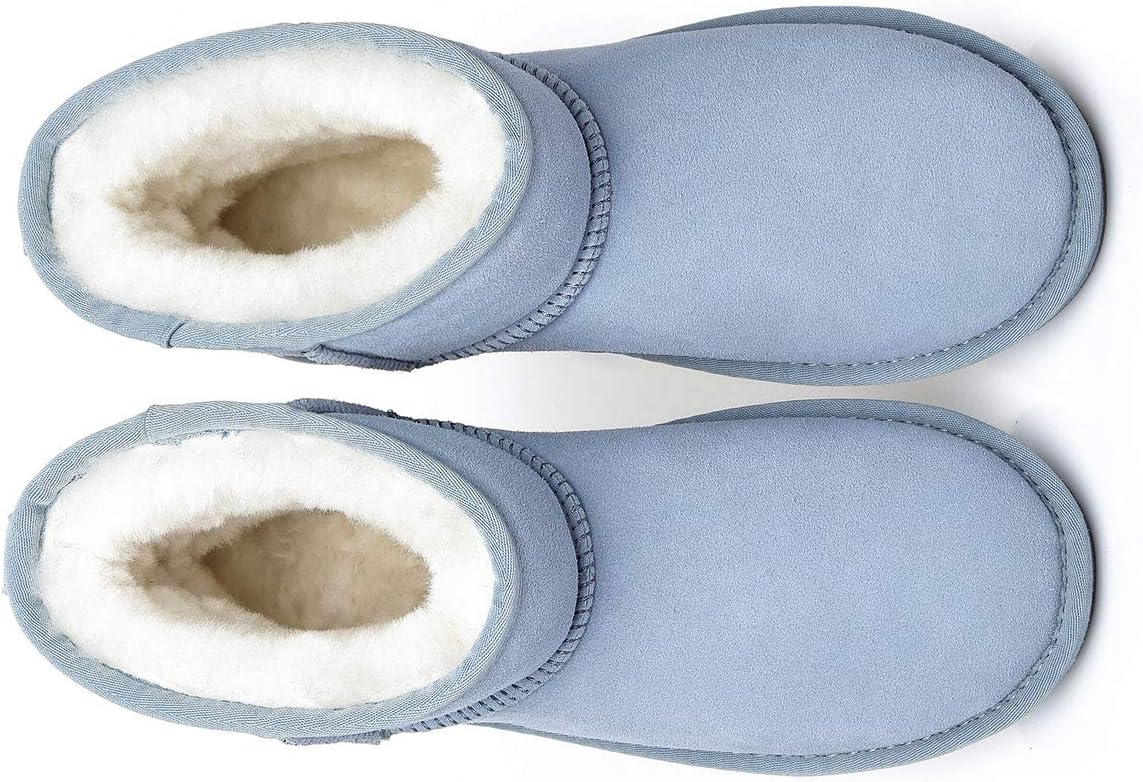 UGG AUSTRALIAN SHEPHERD Australian Wool Classic Mini Suede Unisex Ankle Boots