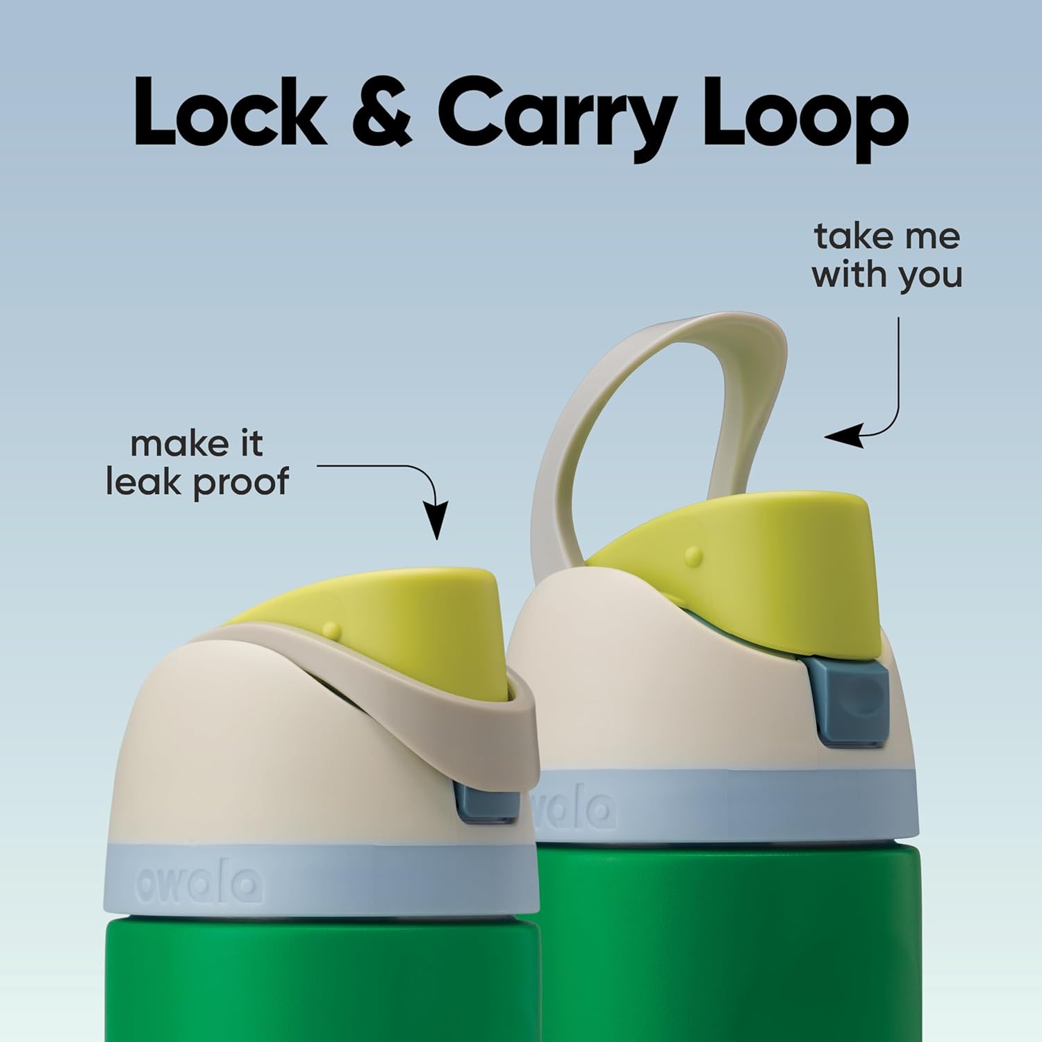 Owala FreeSip Insulated Stainless Steel Water Bottle with Straw, BPA-Free Sports Water Bottle, Great for Travel, 32 Oz, Shy Marshmallow