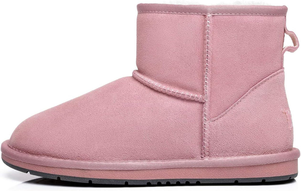 UGG AUSTRALIAN SHEPHERD Australian Wool Classic Mini Suede Unisex Ankle Boots