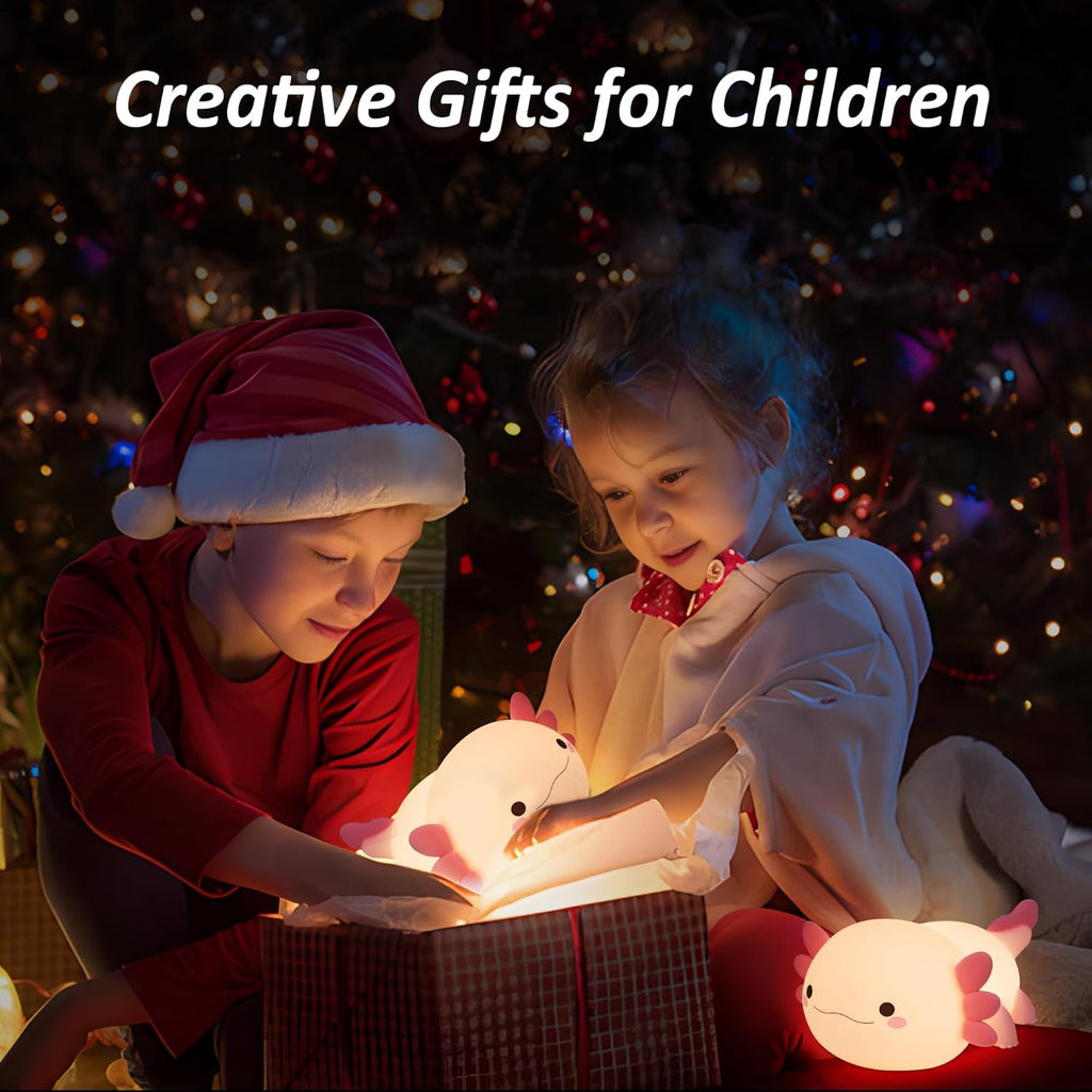 FULLOSUN Capybara Night Light, Cute Animal Soft Silicone LED Touch Lamp with Dimmable and Timer, Portable Rechargeable Toddler Bedroom Bedside Table Decor, Birthday Xmas Gifts for Kid Baby Boy Girl