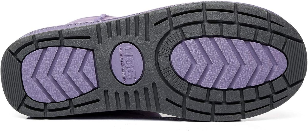 UGG AUSTRALIAN SHEPHERD Australian Wool Classic Mini Suede Unisex Ankle Boots