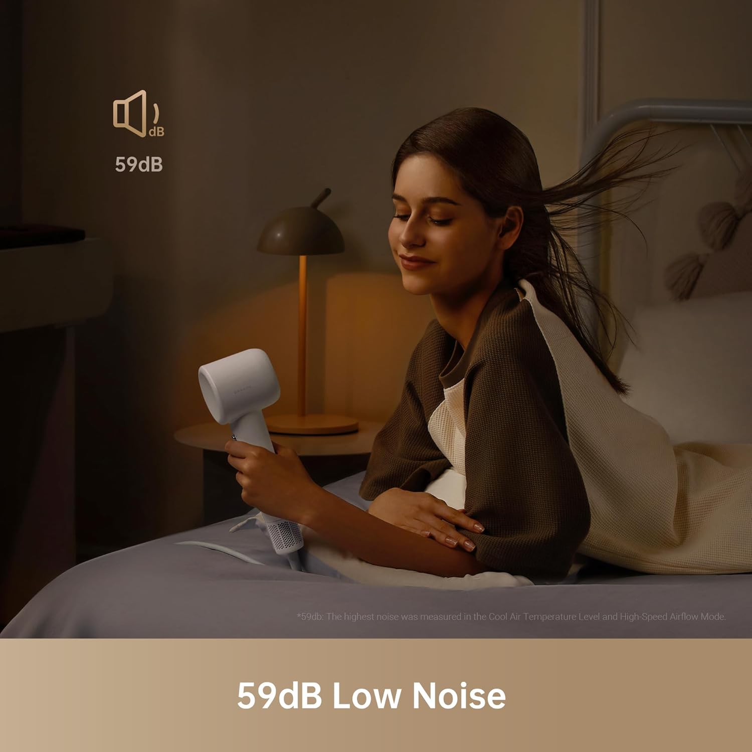 Dreame Hair Gleam Hair Dryer, 110000 RPM High-Speed Brushless Motor AU version, 200 Million Negative-Ion Hair Dryer with Magnetic Nozzle, Professional Blow Dryer with Constant Temperature Control