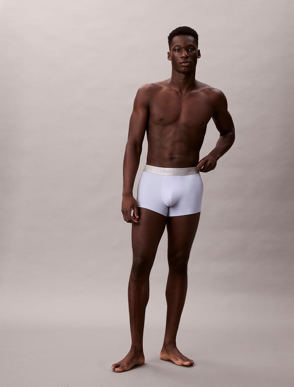 Calvin Klein Men's Brushed Micro Jersey Trunk 3PK Underpants