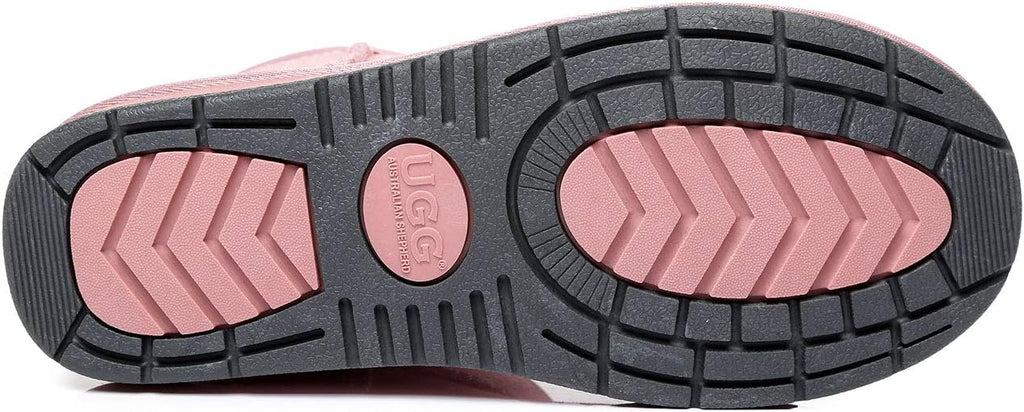 UGG AUSTRALIAN SHEPHERD Australian Wool Classic Mini Suede Unisex Ankle Boots