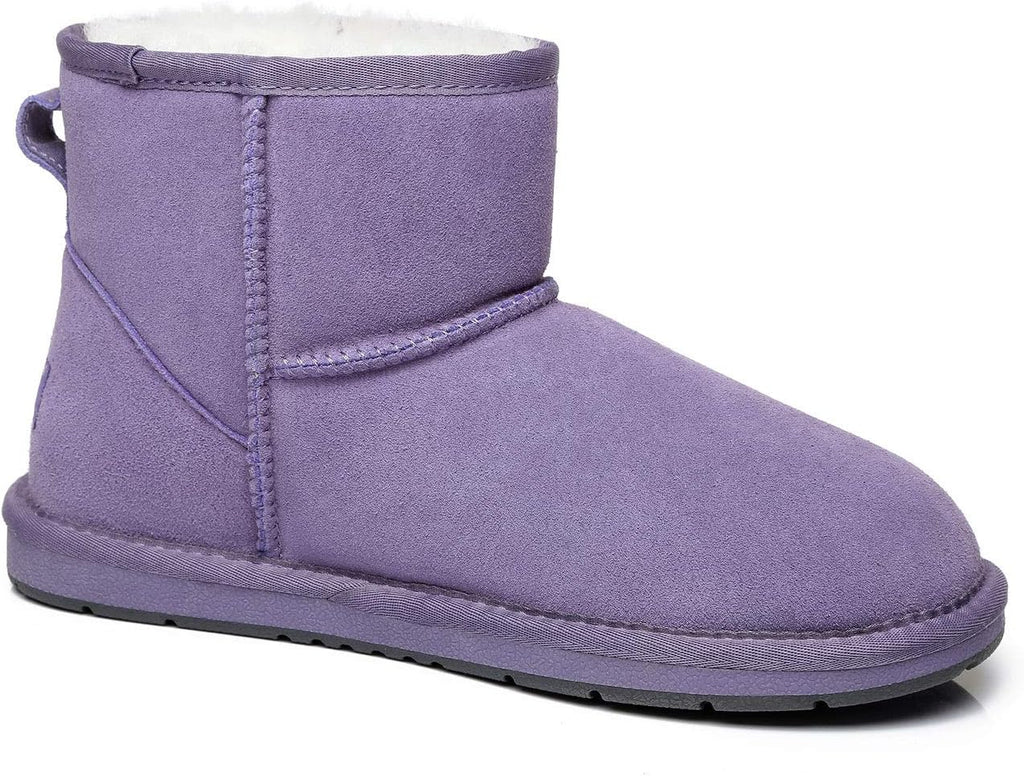 UGG AUSTRALIAN SHEPHERD Australian Wool Classic Mini Suede Unisex Ankle Boots