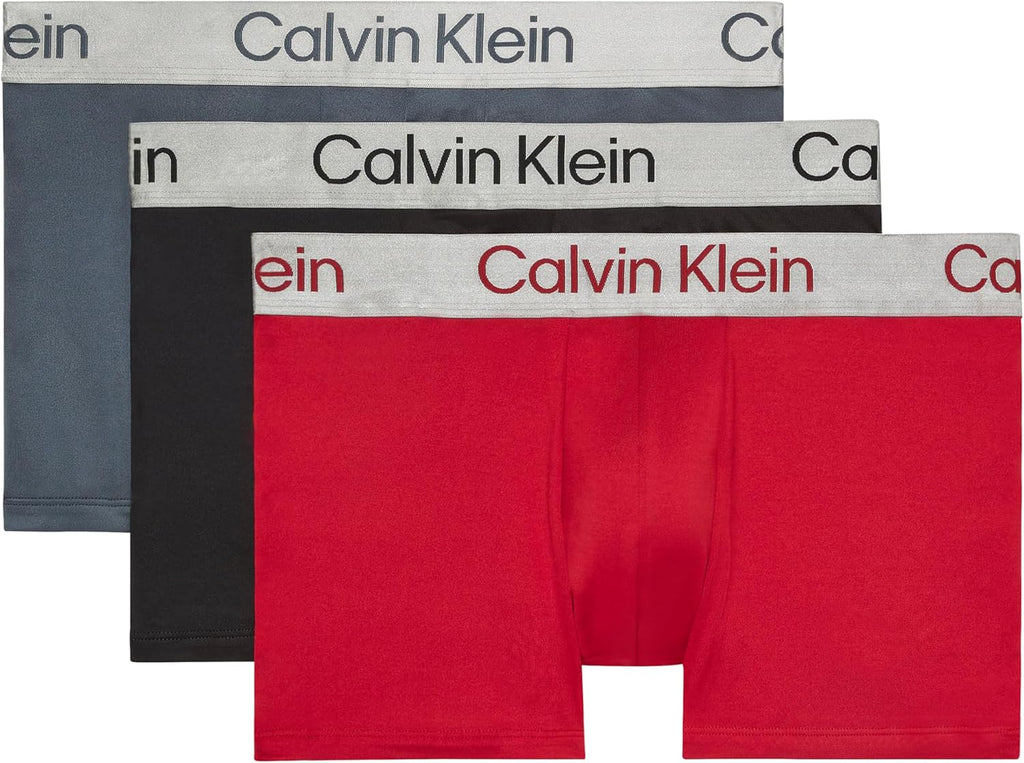 Calvin Klein Men's Brushed Micro Jersey Trunk 3PK Underpants