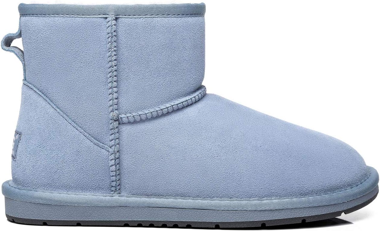 UGG AUSTRALIAN SHEPHERD Australian Wool Classic Mini Suede Unisex Ankle Boots