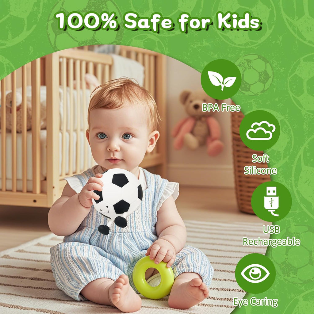 FULLOSUN Capybara Night Light, Cute Animal Soft Silicone LED Touch Lamp with Dimmable and Timer, Portable Rechargeable Toddler Bedroom Bedside Table Decor, Birthday Xmas Gifts for Kid Baby Boy Girl