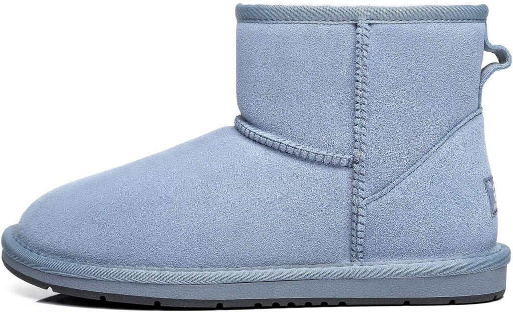 UGG AUSTRALIAN SHEPHERD Australian Wool Classic Mini Suede Unisex Ankle Boots