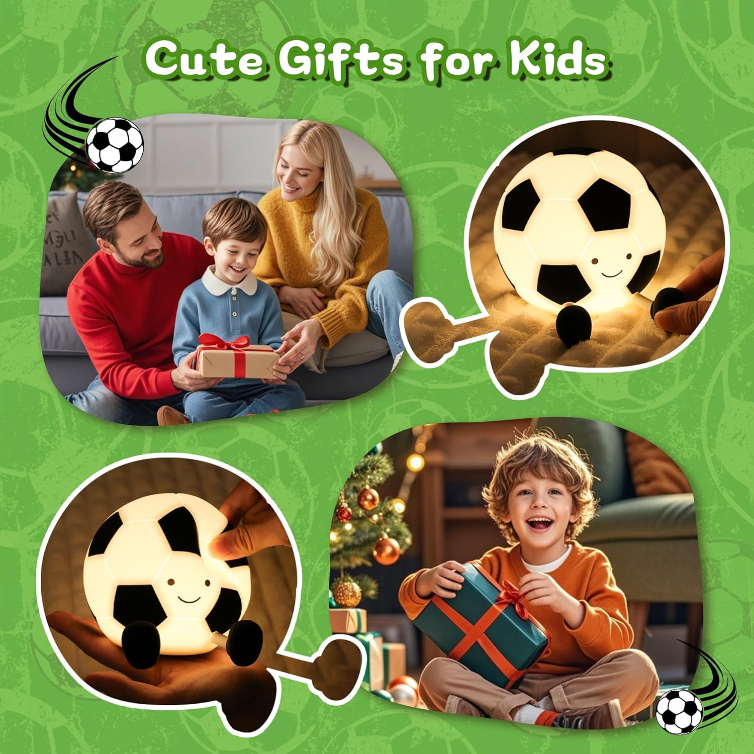 FULLOSUN Capybara Night Light, Cute Animal Soft Silicone LED Touch Lamp with Dimmable and Timer, Portable Rechargeable Toddler Bedroom Bedside Table Decor, Birthday Xmas Gifts for Kid Baby Boy Girl