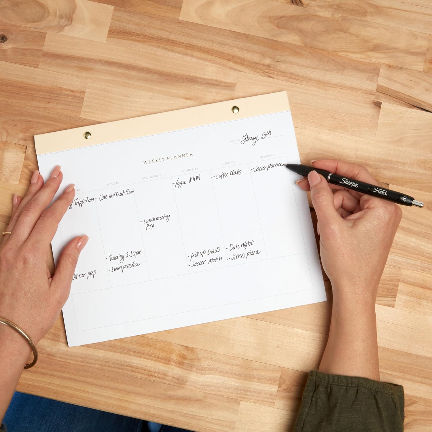 Sharpie S-Gel Retractable 0.7 mm Gel Pen Business, Assorted (Pack of 8)