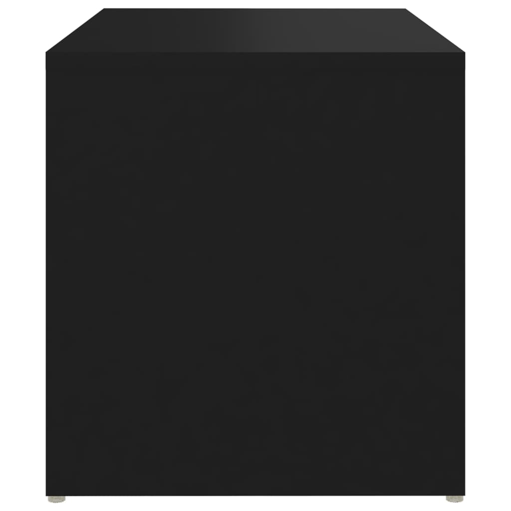 NNEVL Side Table Black 59x36x38 cm Chipboard-4