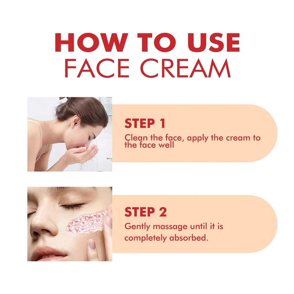 Dragon Blood Moisturizing Cream Reduce Fine Lines Minimize Pores Even Skin Tone.