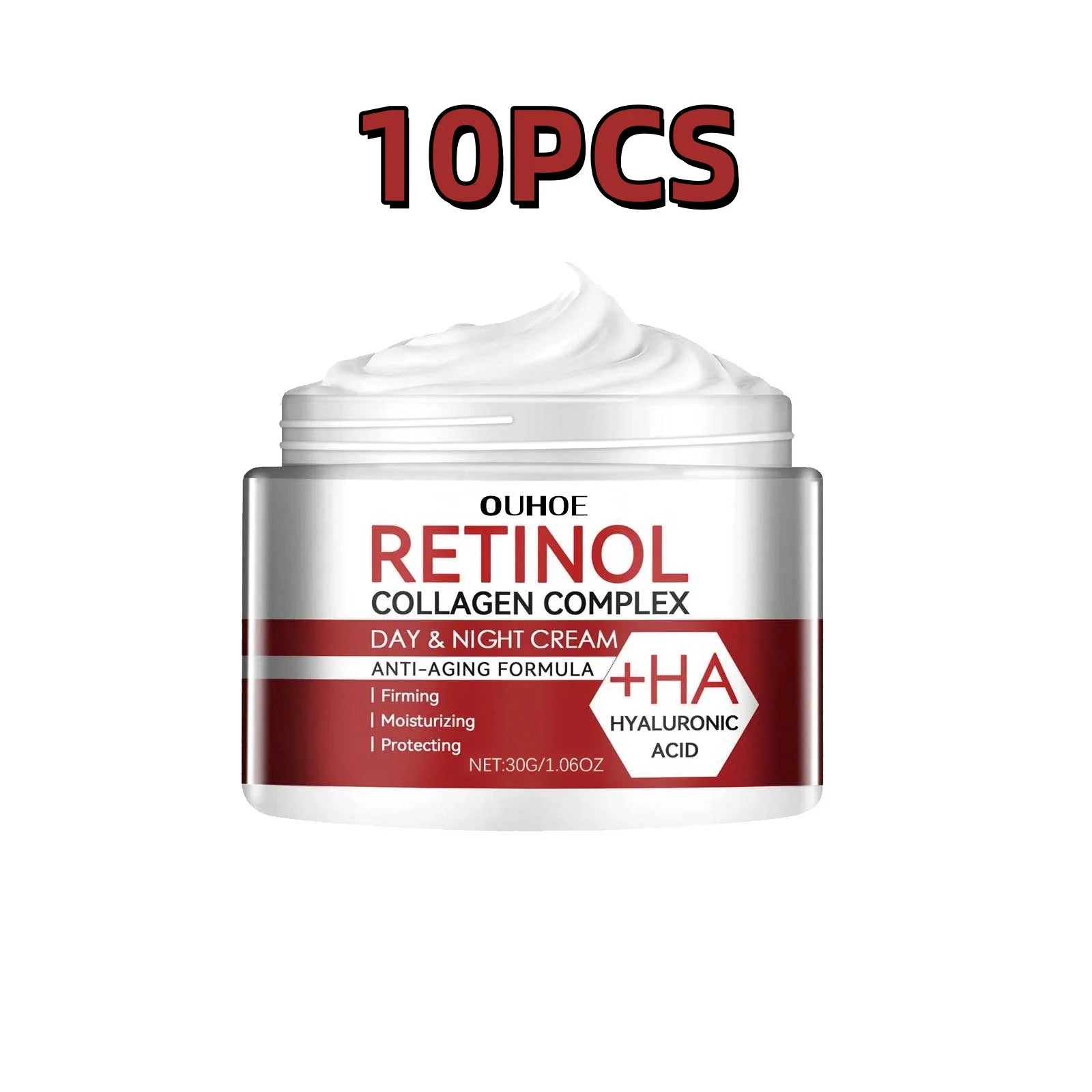 Retinol Moisture Cream Reduce Wrinkles Dark Under-Eye Circles.