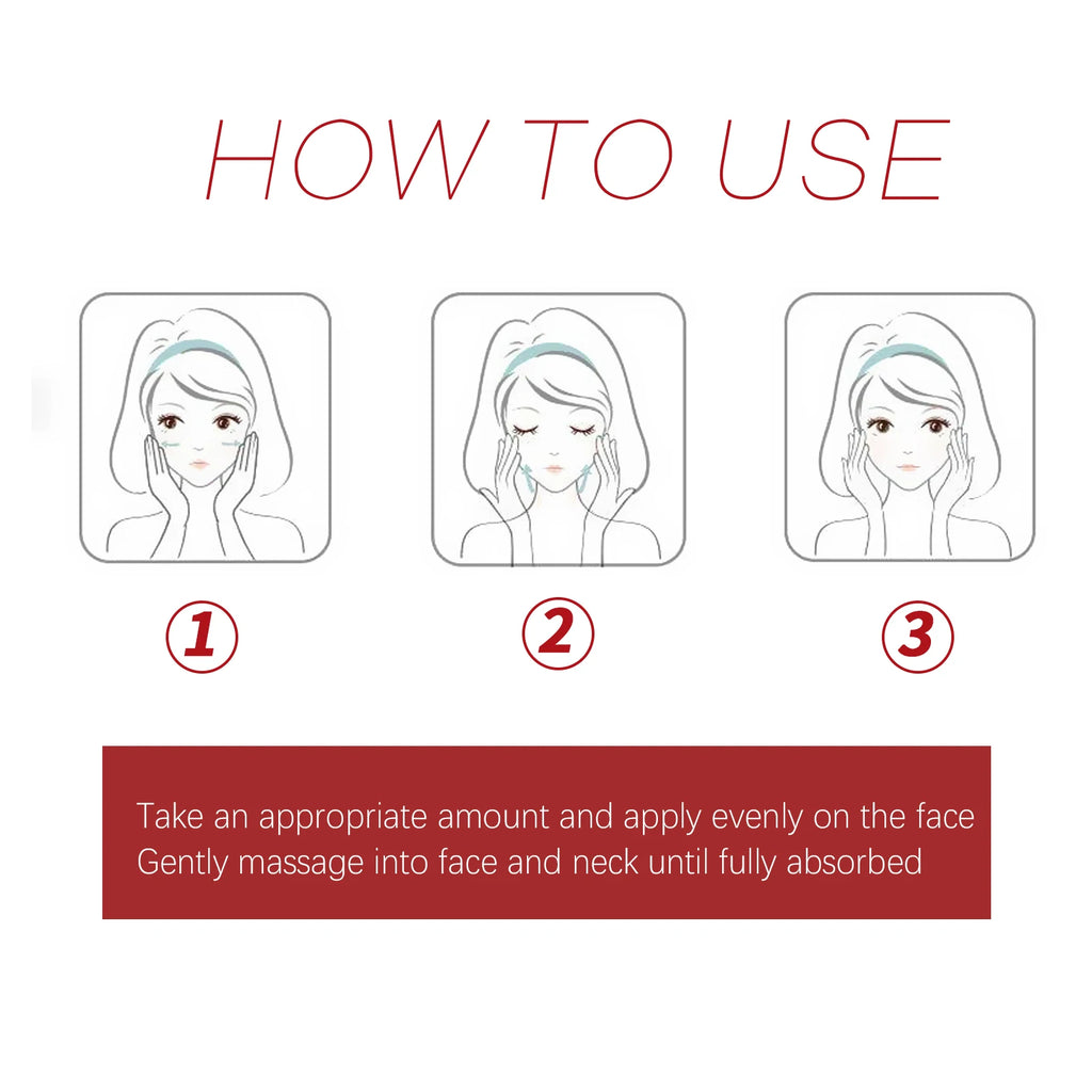 Retinol Moisture Cream Reduce Wrinkles Dark Under-Eye Circles.