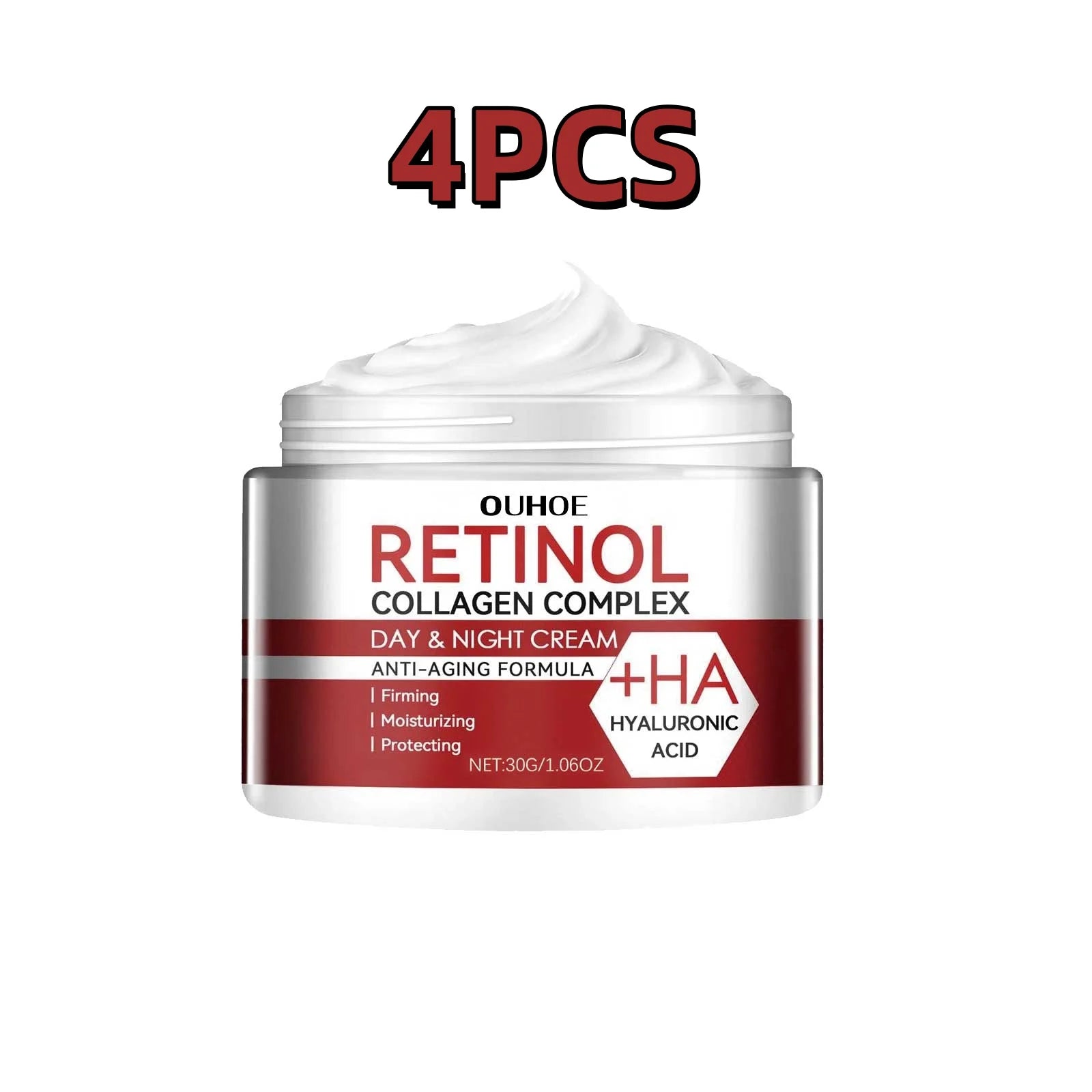 Retinol Moisture Cream Reduce Wrinkles Dark Under-Eye Circles.