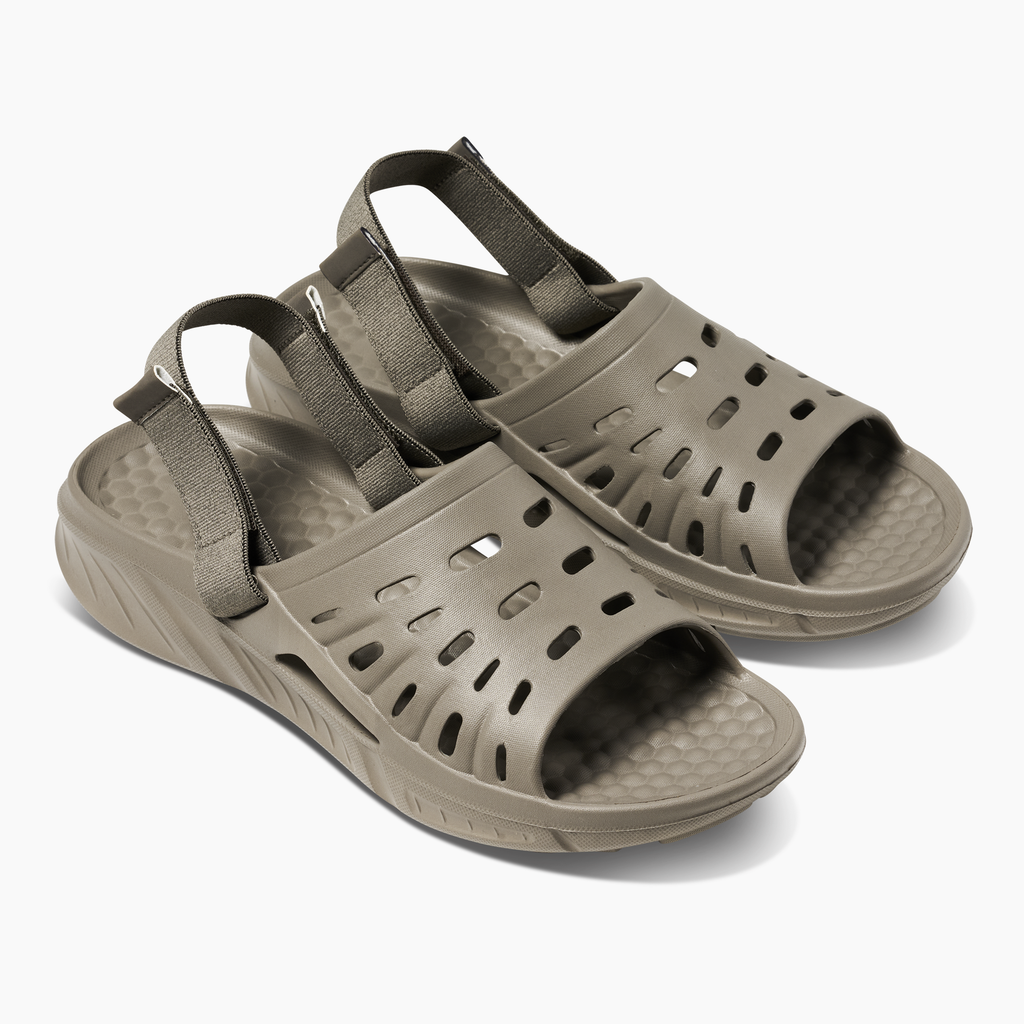 Men's Trekking Slide - Grey Green
