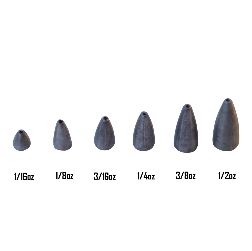 Swimerz 1/2 oz Lead Bullet Sinker - Qty 10 Pack-1