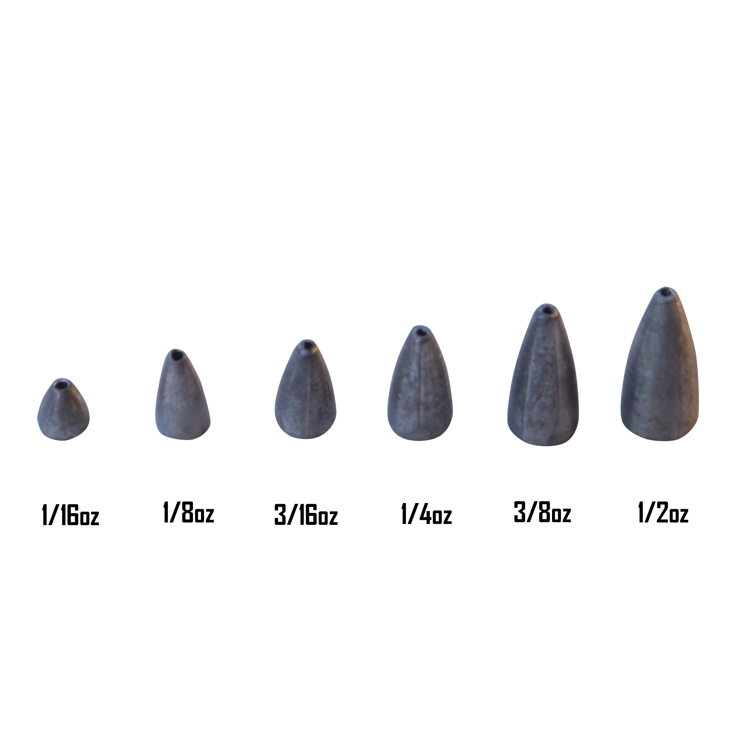 Swimerz 1/2 oz Lead Bullet Sinker - Qty 10 Pack-1