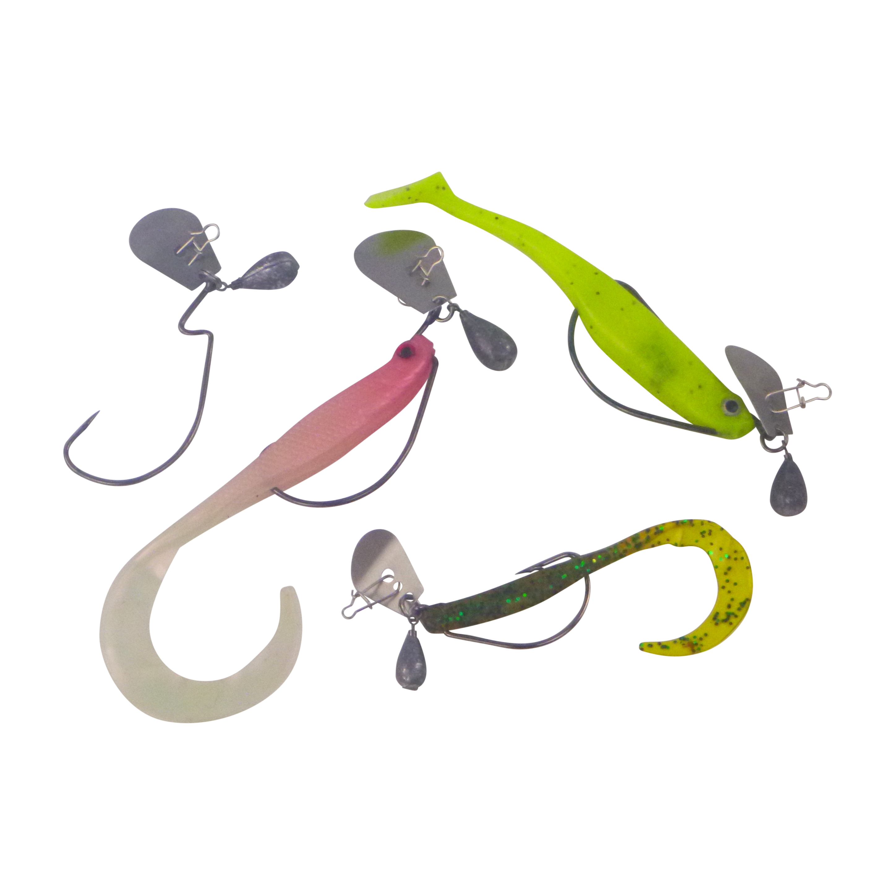 Dekoi Blade Jig Head, Wide Gape, Size Medium, 3 pack-1