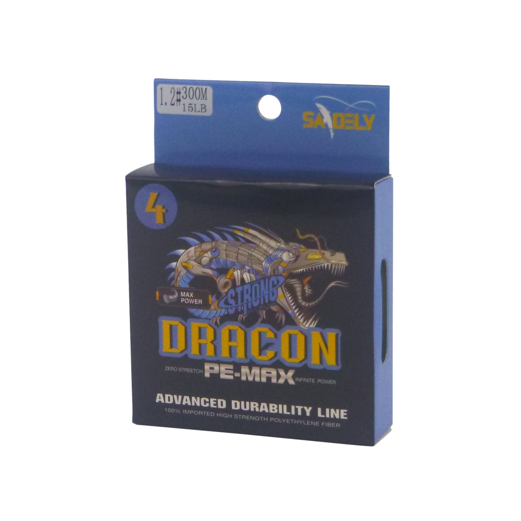 Samdely Dracon X4 Braid, Dark Green, #0.8, 10lb, 300Mtr-1