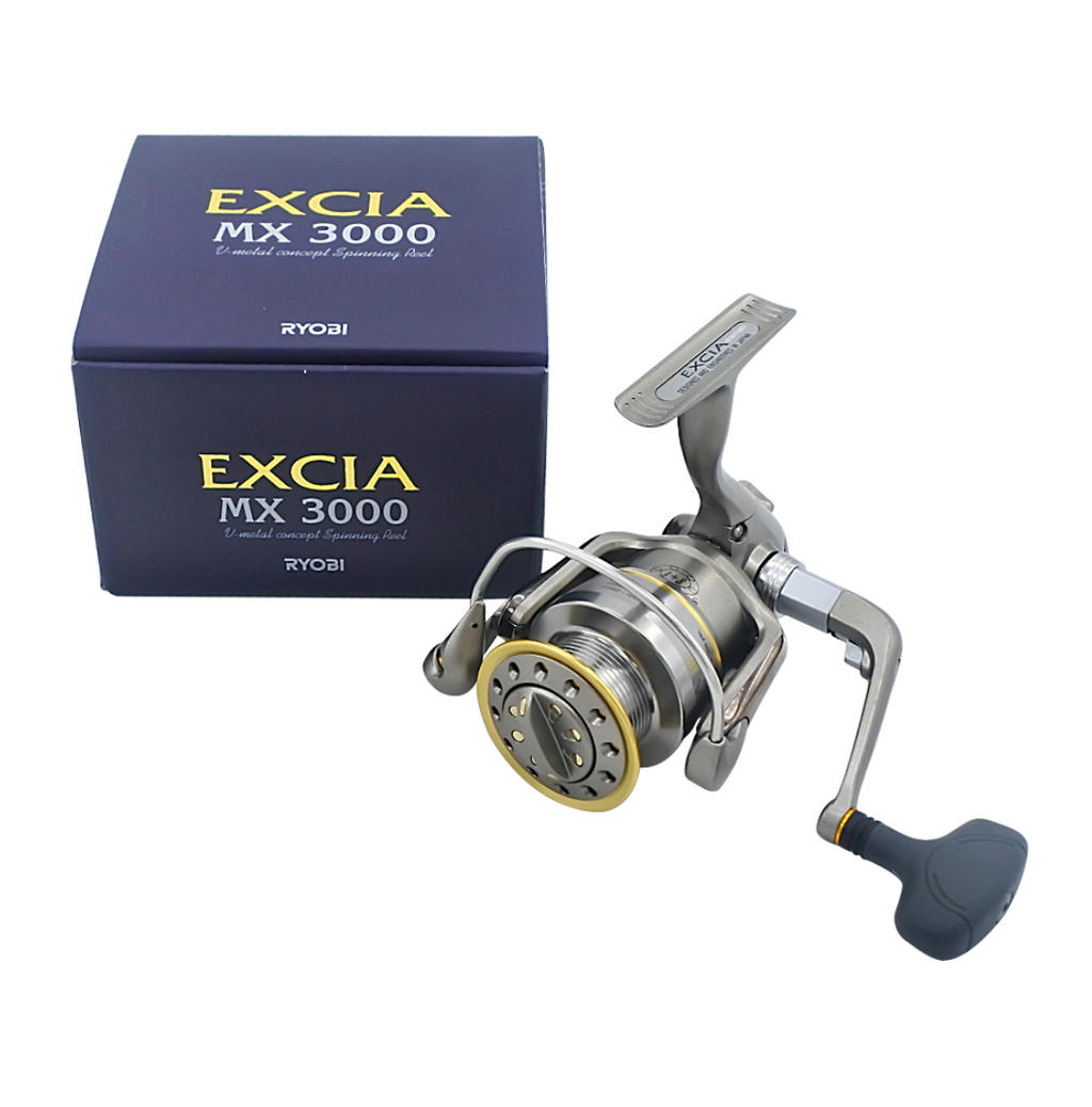 Ryobi Excia 3000 Spinning Reel, 4:9:1 Gear Ratio 8+1BB-3