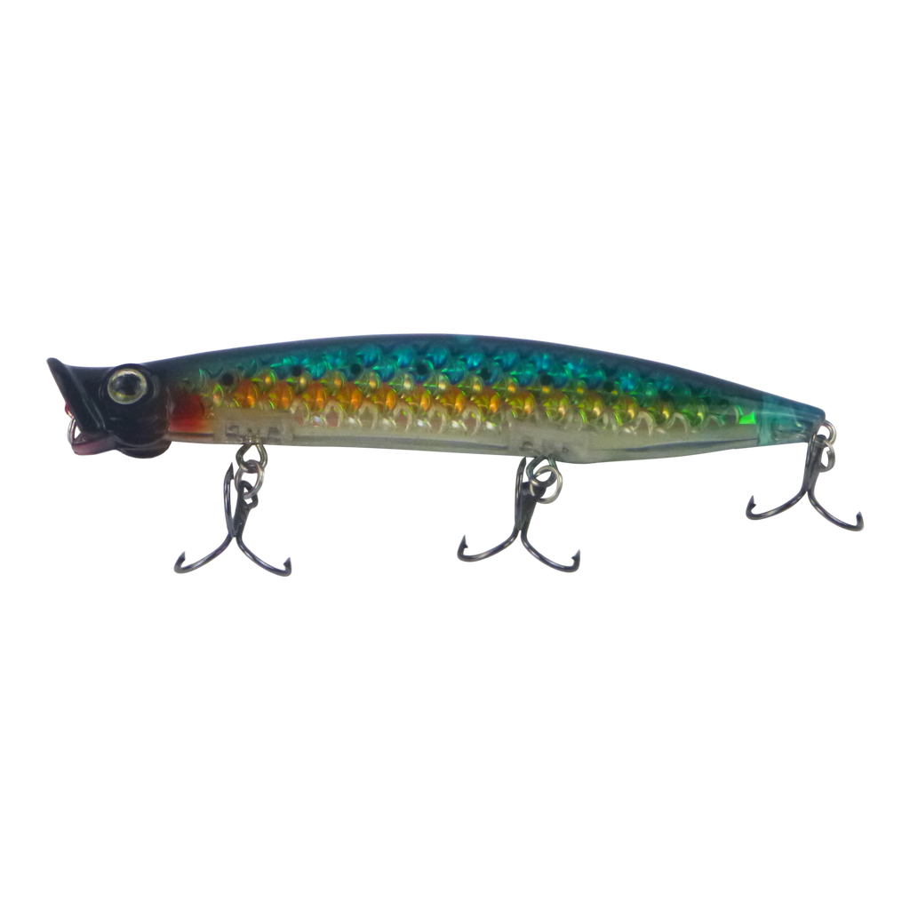 Toppu Mizzu Cupface Popper, 110mm, Blue Hex-0